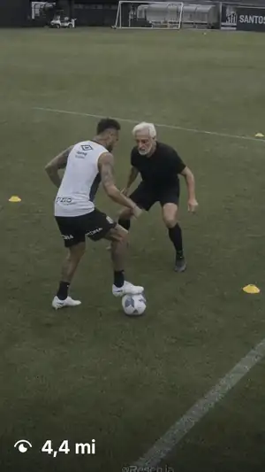 @resen.ia: treino no santos